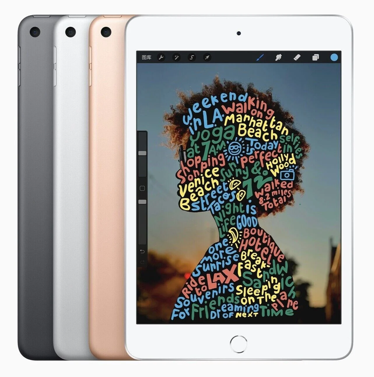 Apple - iPad Mini 5 7.9" (WiFi) (Pre-Owned)