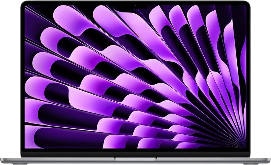 Apple - MacBook Air 15-inch Laptop Built for Apple Intelligence - M3 Chip (Opened Box) - Image 2