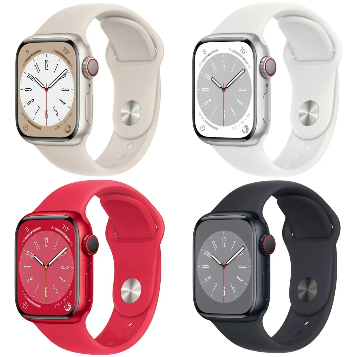 Apple - Watch Series 8 41mm (Cellular) (Opened Box)