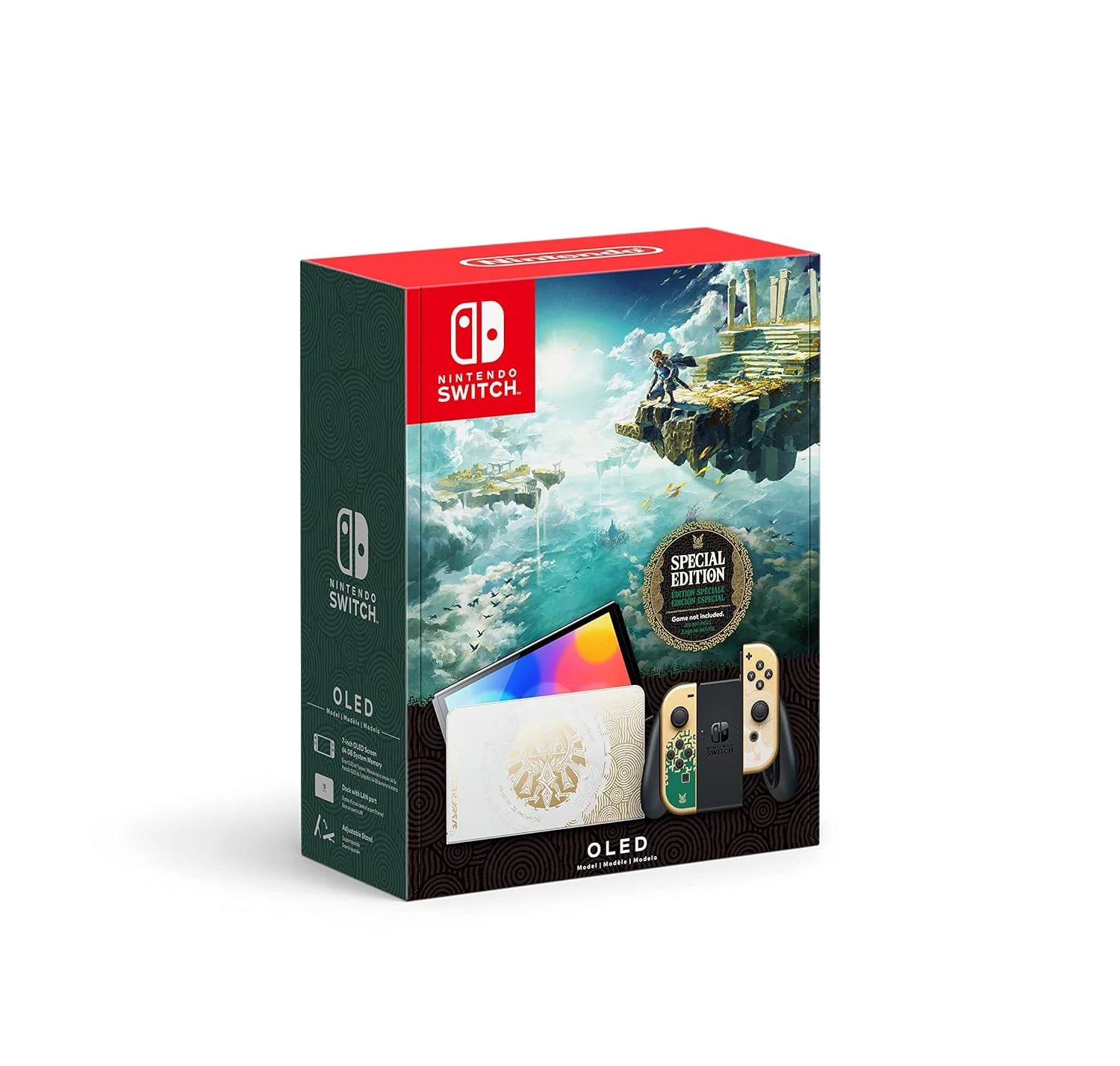 Nintendo Switch - OLED Model The Legend of Zelda Tears of the Kingdom Edition Japan Version (Brand New)