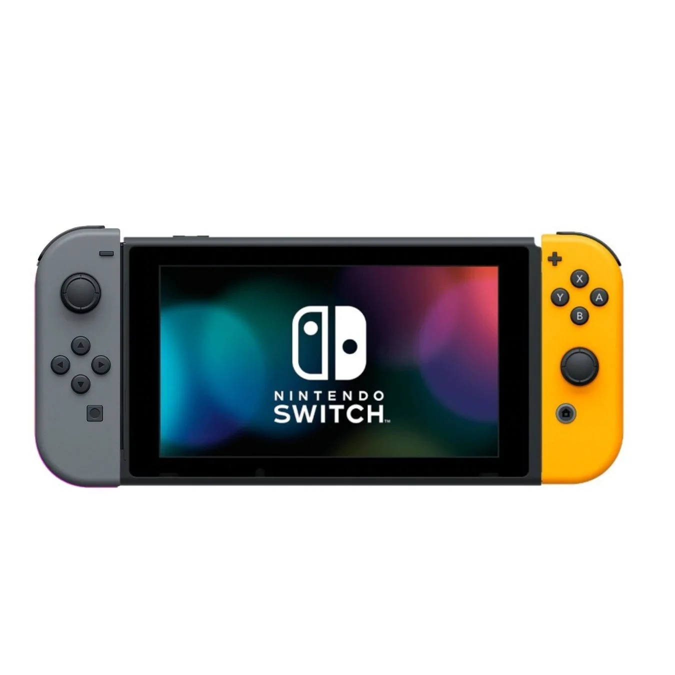 Nintendo Switch - V2 with Orange and Gray Joy-Con HAC-001(-01) (No Dock) (Pre-owned)