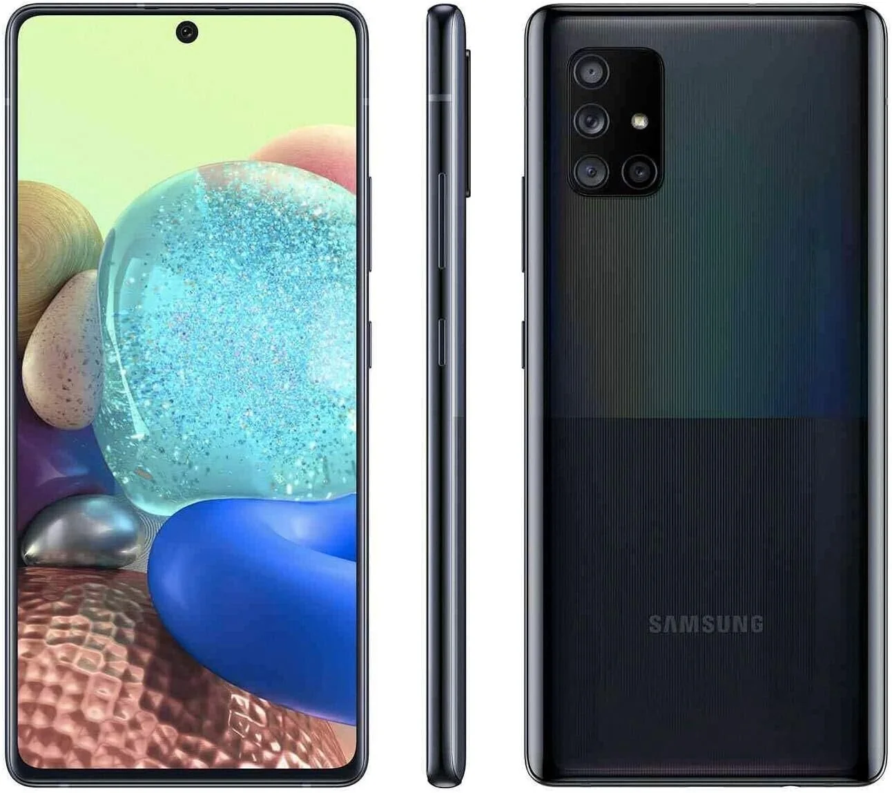 Samsung - Galaxy A71 5G 6.7" 128GB (Unlocked) (Used - Light Burn Screen)