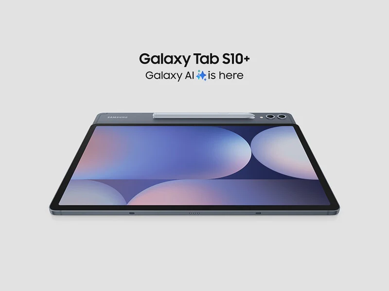 Samsung - Galaxy Tab S10+ 12.4" with S-Pen (Wi-Fi) (Opened Box)